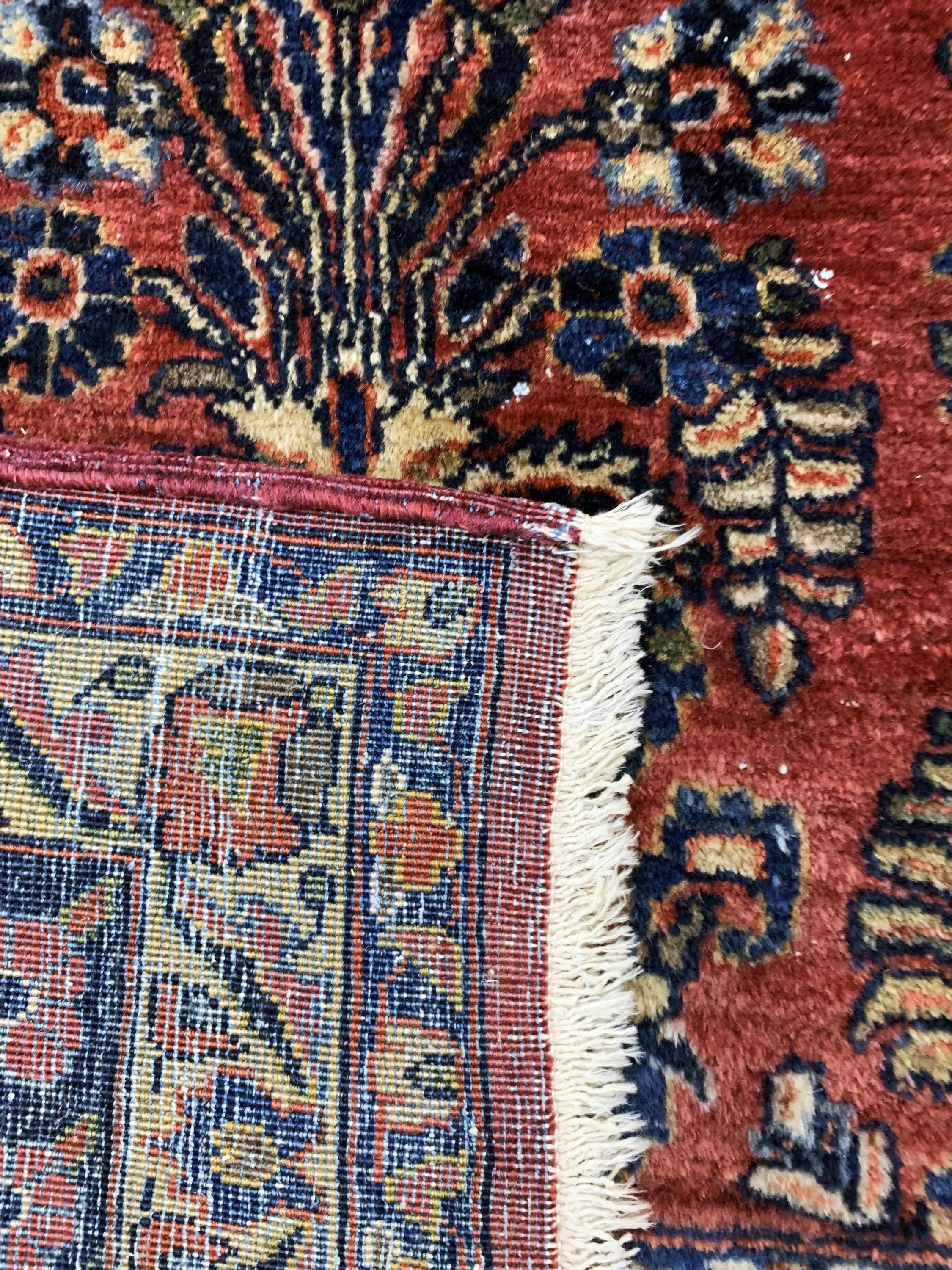 Detail h: Sarogh US-Re-Import, Persien, um 1920, Wolle auf Baumwolle, ca. 356 x 288 cm, EHZ: 3
