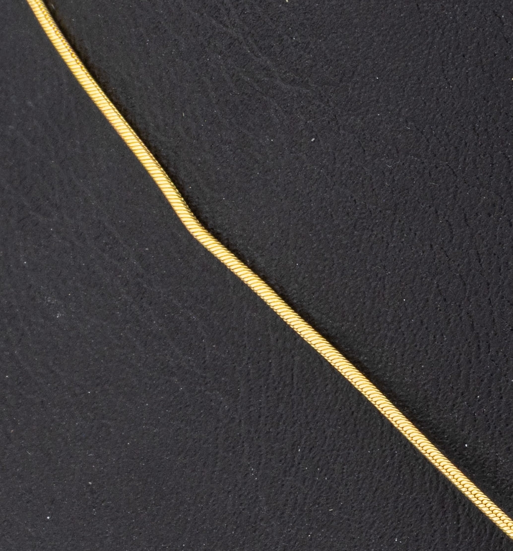 Detail a: 14 kt Gold Brillant-Clipanhänger, GG/WG 585/000, in WG gefasster Brillant ca. 0.25 ct (grav.) Weiß/p, an Kette, (min. Knickstelle), L. ca. 44 cm, ...
