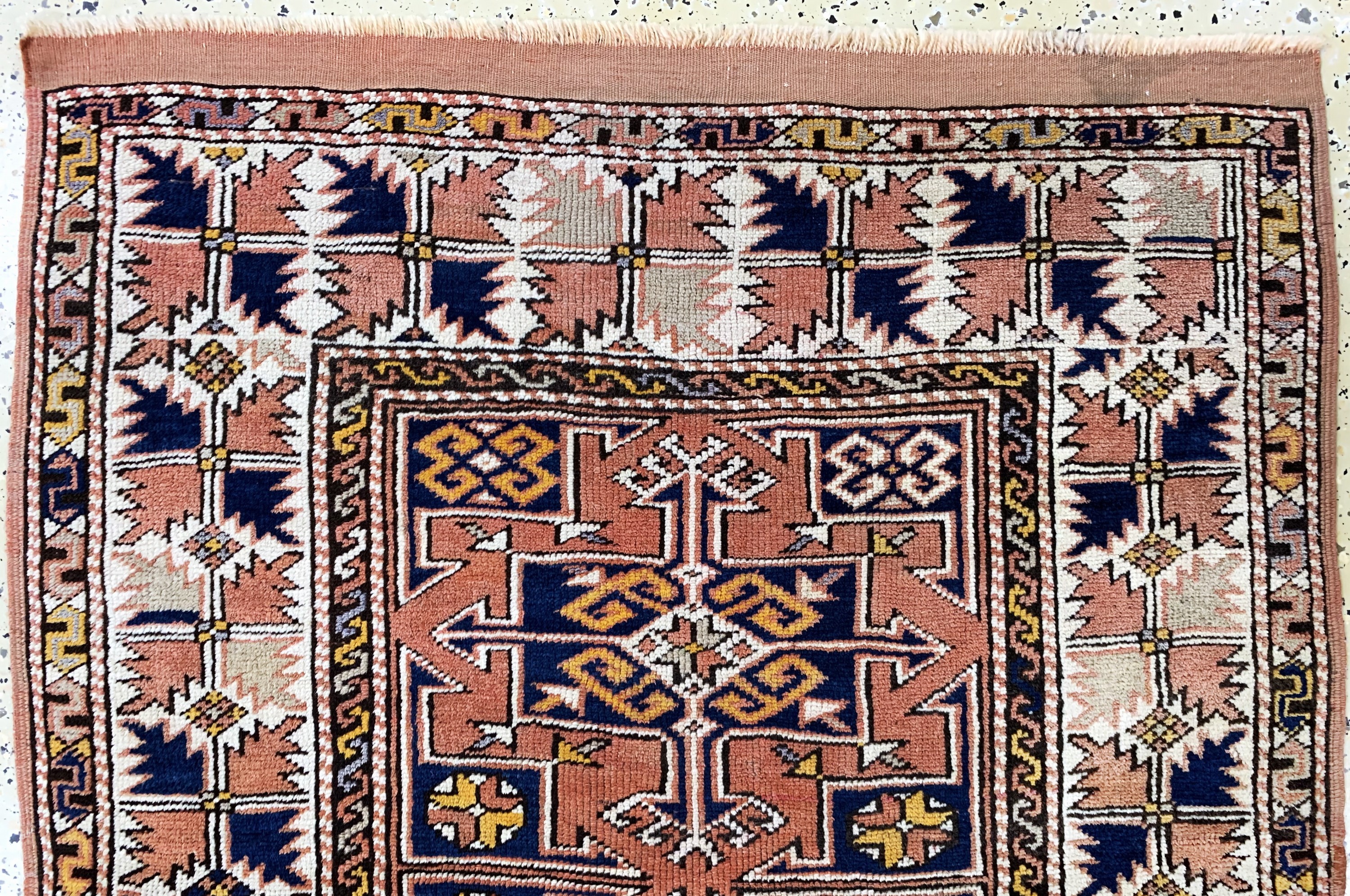Detail a: Bergama antik, Türkei, um 1900, Wolle auf Wolle, ca. 121 x 104 cm, EHZ: 2