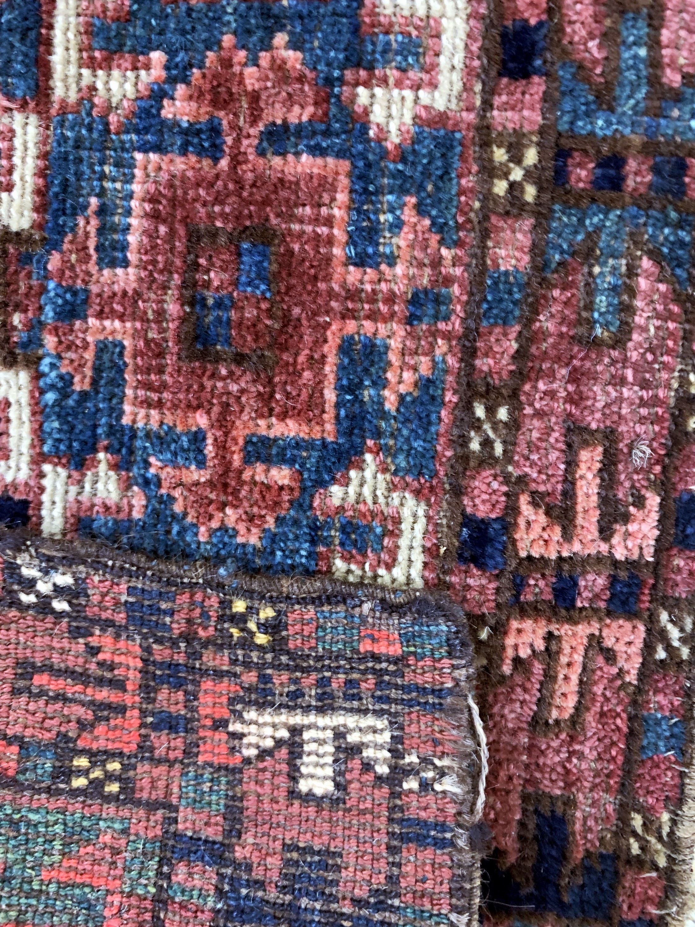 Detail f: 3 Lots"Torba"antik, Turkmenistan, 19.Jhd, Wolle auf Wolle, ca. 109 x 29 cm, EHZ: 4