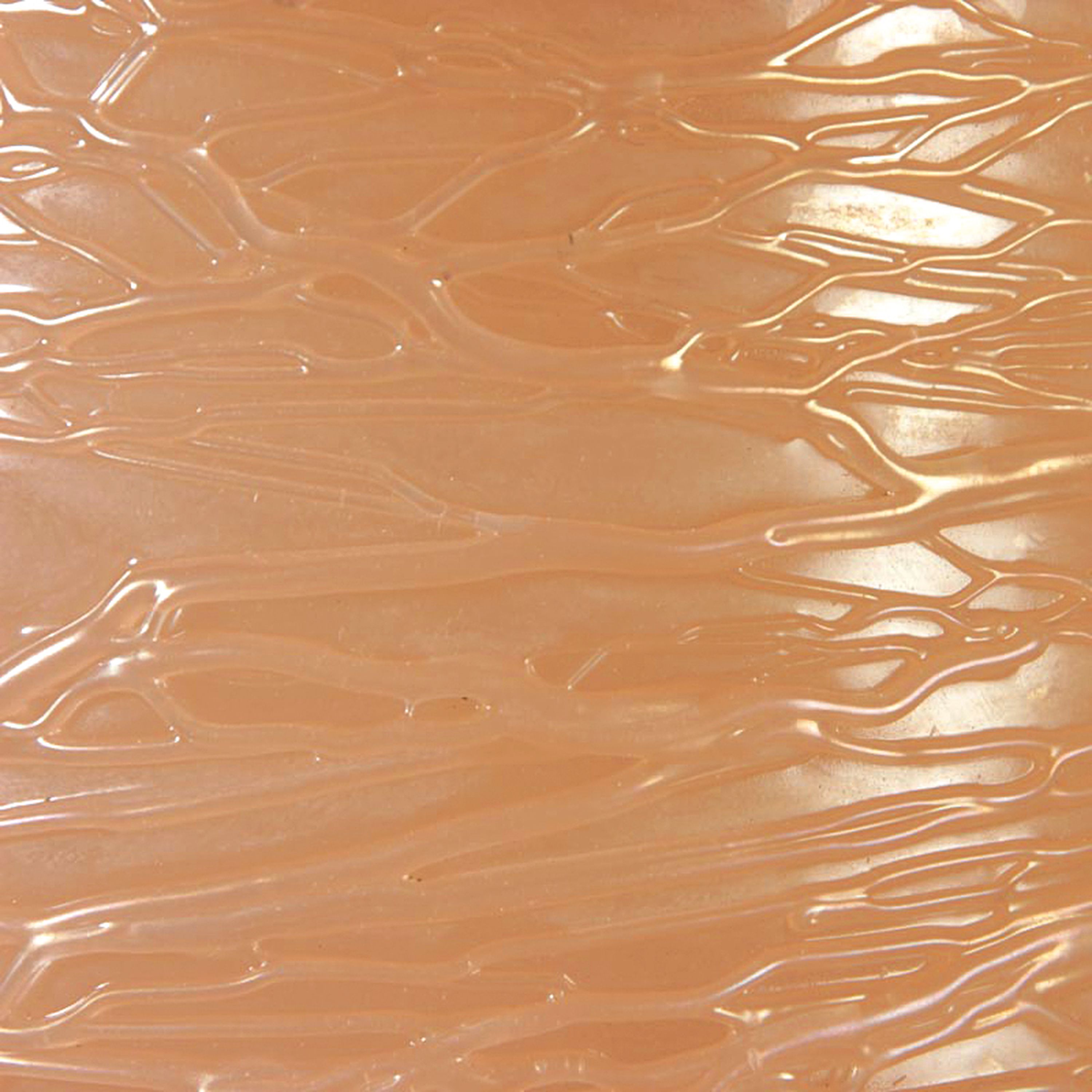 Detail g: Vase auf Platte, Cenedese Murano, 1950er Jahre, rosafarbenes opakes Glas mit aufgelegten Fäden, lüstriert, H. ca. 26cm, Durchm. unten ca. 23cm