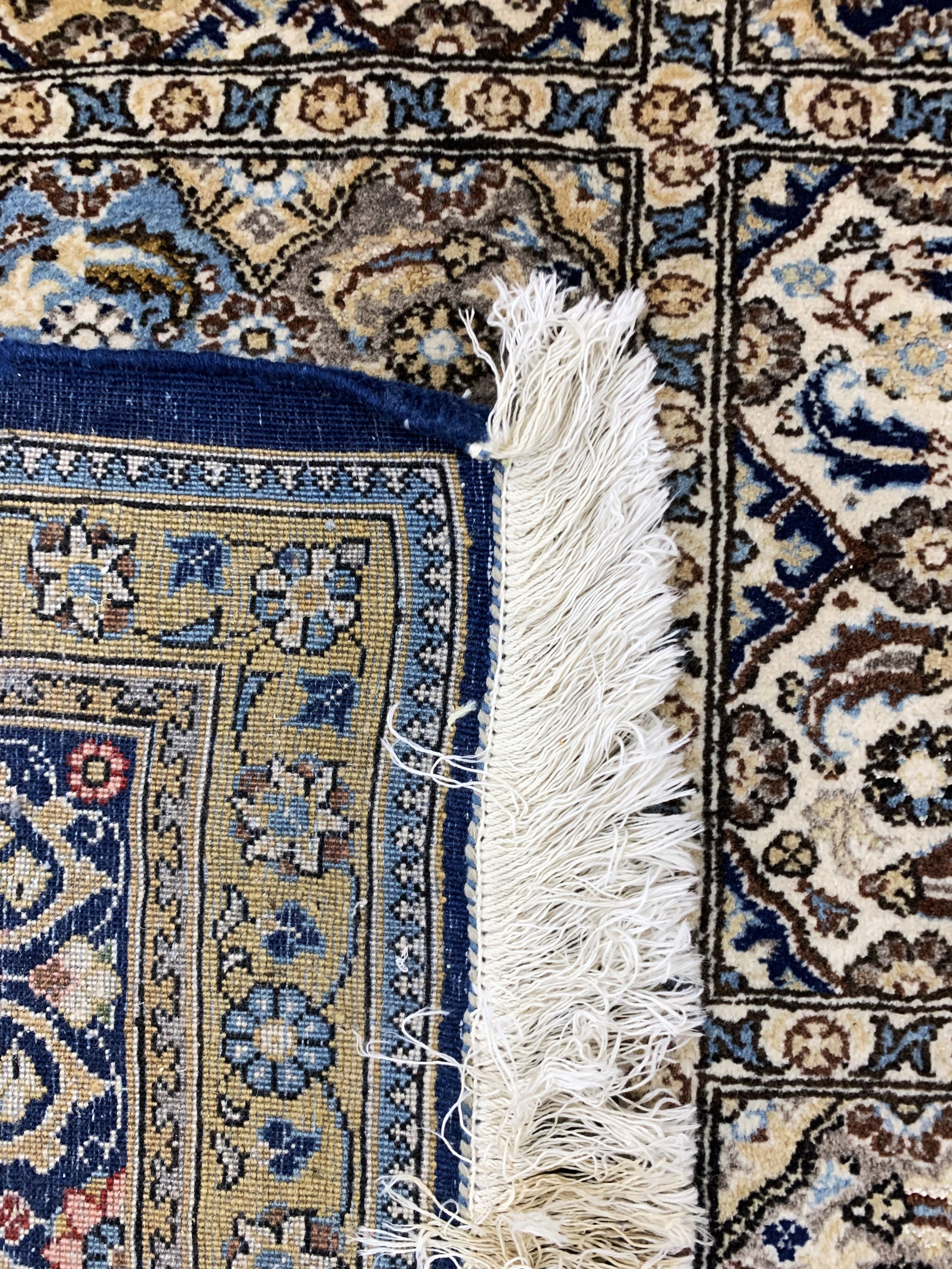 Detail g: Ghom Kork, Persien, Mitte 20.Jhd, Korkwollemit Seide, ca. 350 x 240 cm, EHZ: 2