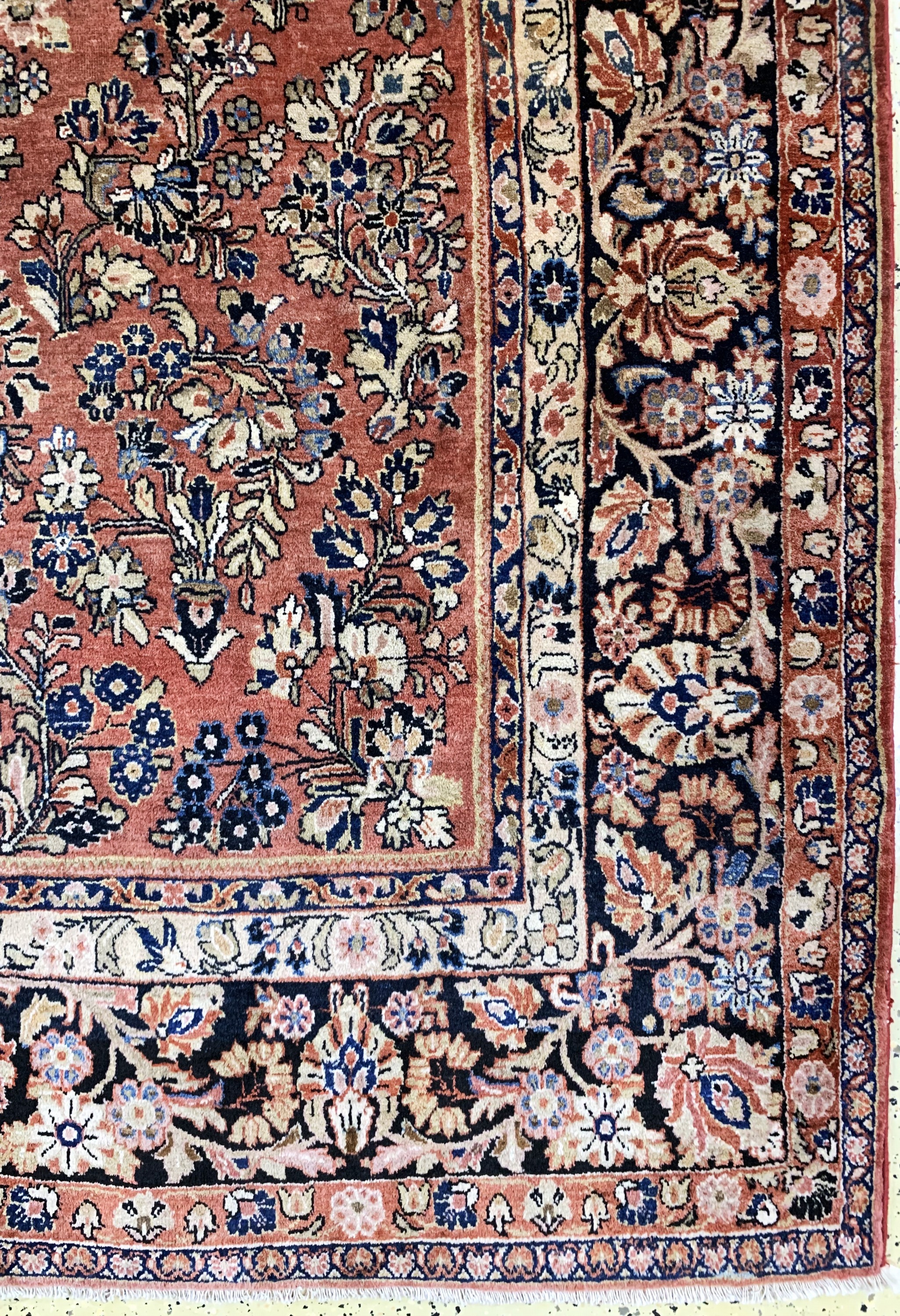 Detail a: Us Re-Import Sarogh antik, Persien, um 1900, Wolle auf Baumwolle, ca. 360 x 270 cm, gereinigt, EHZ: 2