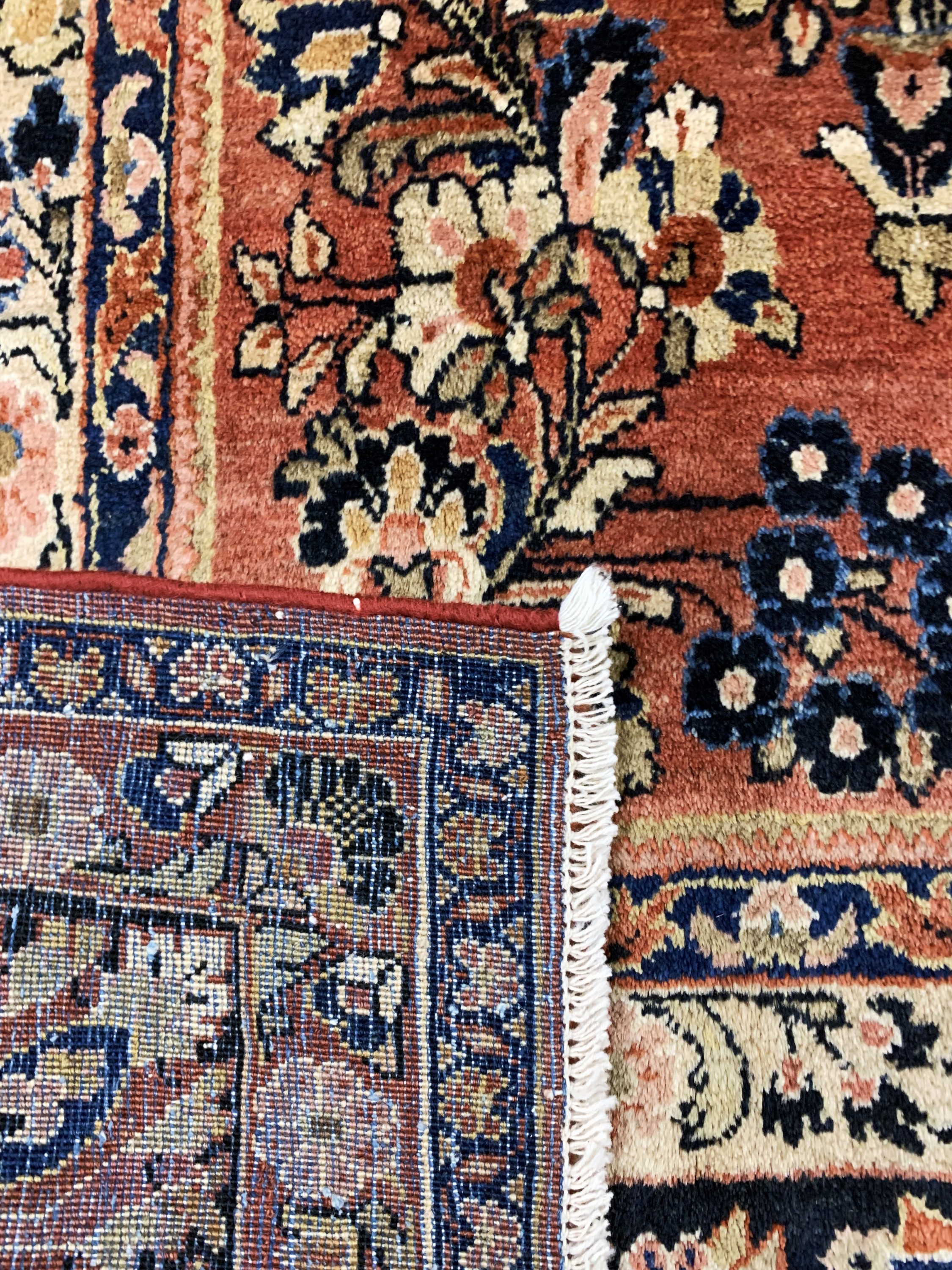 Detail i: Us Re-Import Sarogh antik, Persien, um 1900, Wolle auf Baumwolle, ca. 360 x 270 cm, gereinigt, EHZ: 2
