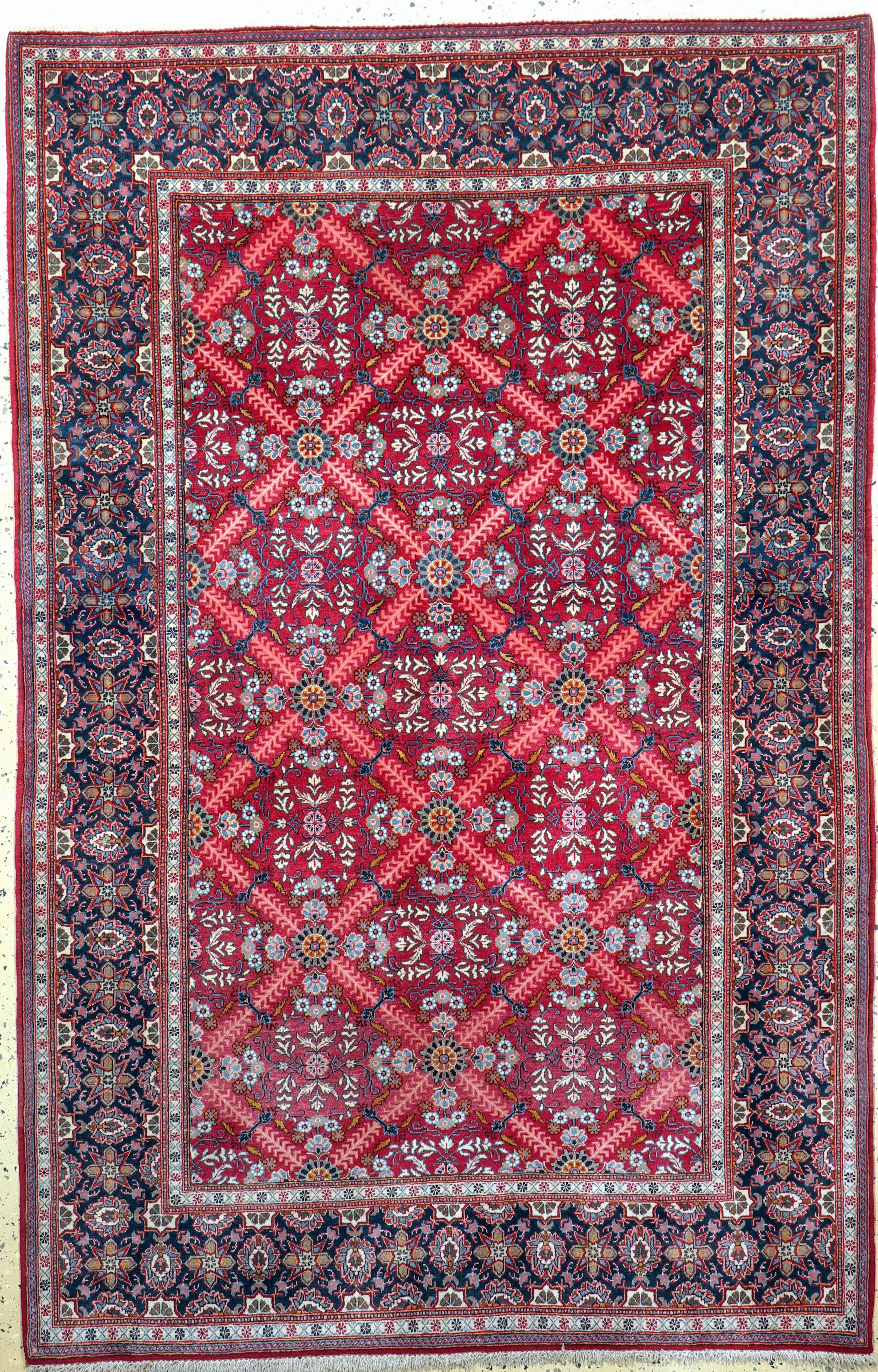 Keschan alt, Persien, Mitte 20.Jhd, Wolle auf Baumwolle, ca. 210 x 137 cm, EHZ: 2