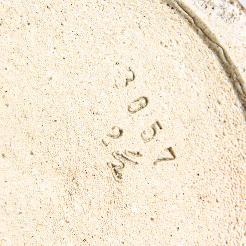 Detail h: Steinzeugkrug, wohl Merkelbach, 20.Jh., Zinnmontur, H. 28 cm