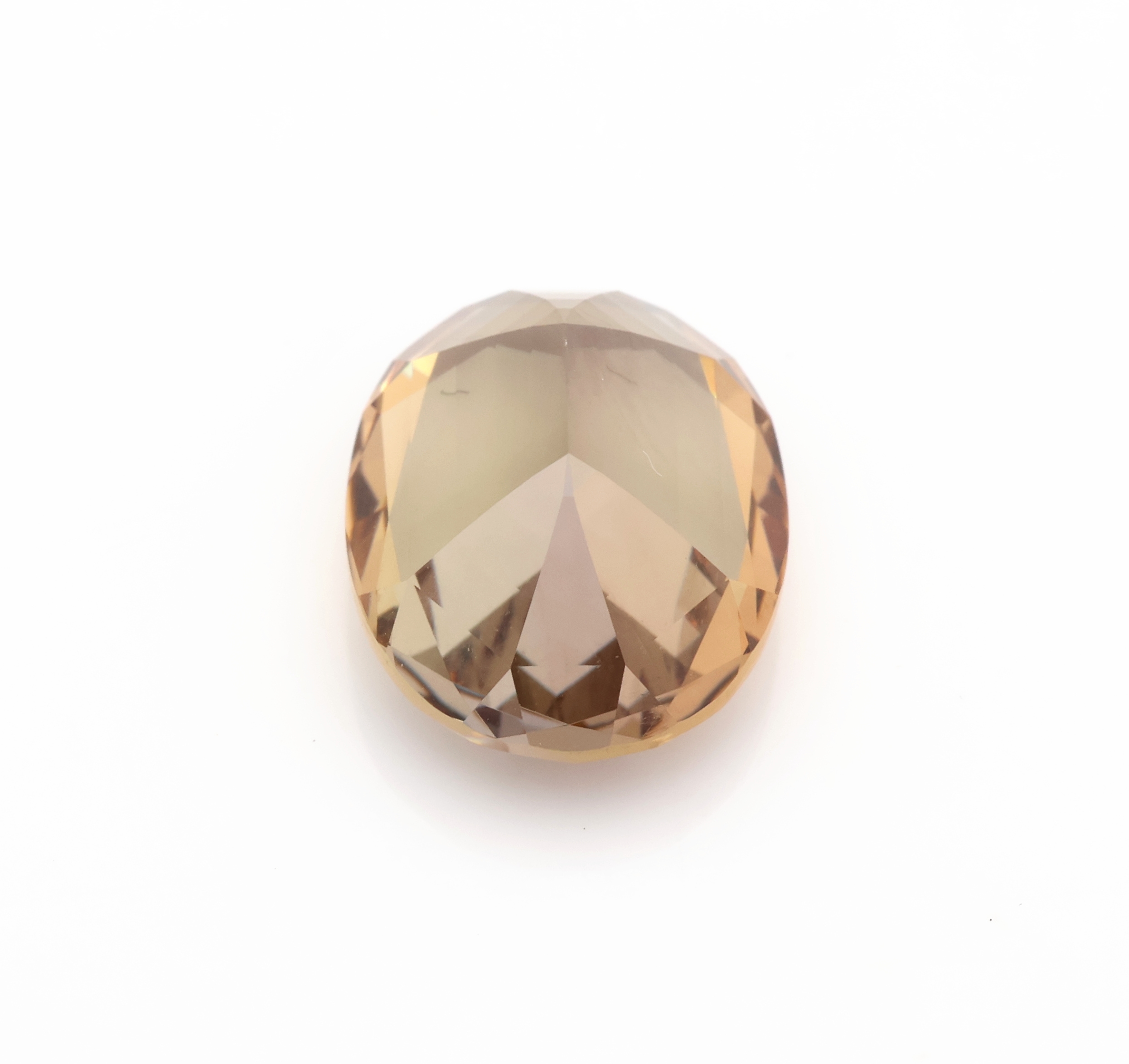 Detail c: Loser ovalfacett. Zoisite zus. ca. 6.39 ct, ca. 14 x 10 x 6 mm