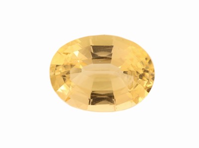 Image Loser facett. Imperial Topas, 4.30 ct, oval, im Treppenschliff Schätzpreis: 200, - ...