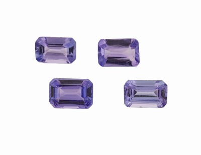 Image 26908635 - Lot 4 lose facett. Tansanitbaguettes zus. 2.52ct Schätzpreis: 1100, - EUR