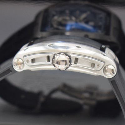 26910573c - CVSTOS Challenge Racing Twin Time Herrenarmbanduhr, Automatik, Stahlgeh. beids. vergl., ...