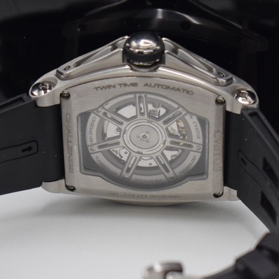 26910573e - CVSTOS Challenge Racing Twin Time Herrenarmbanduhr, Automatik, Stahlgeh. beids. vergl., ...