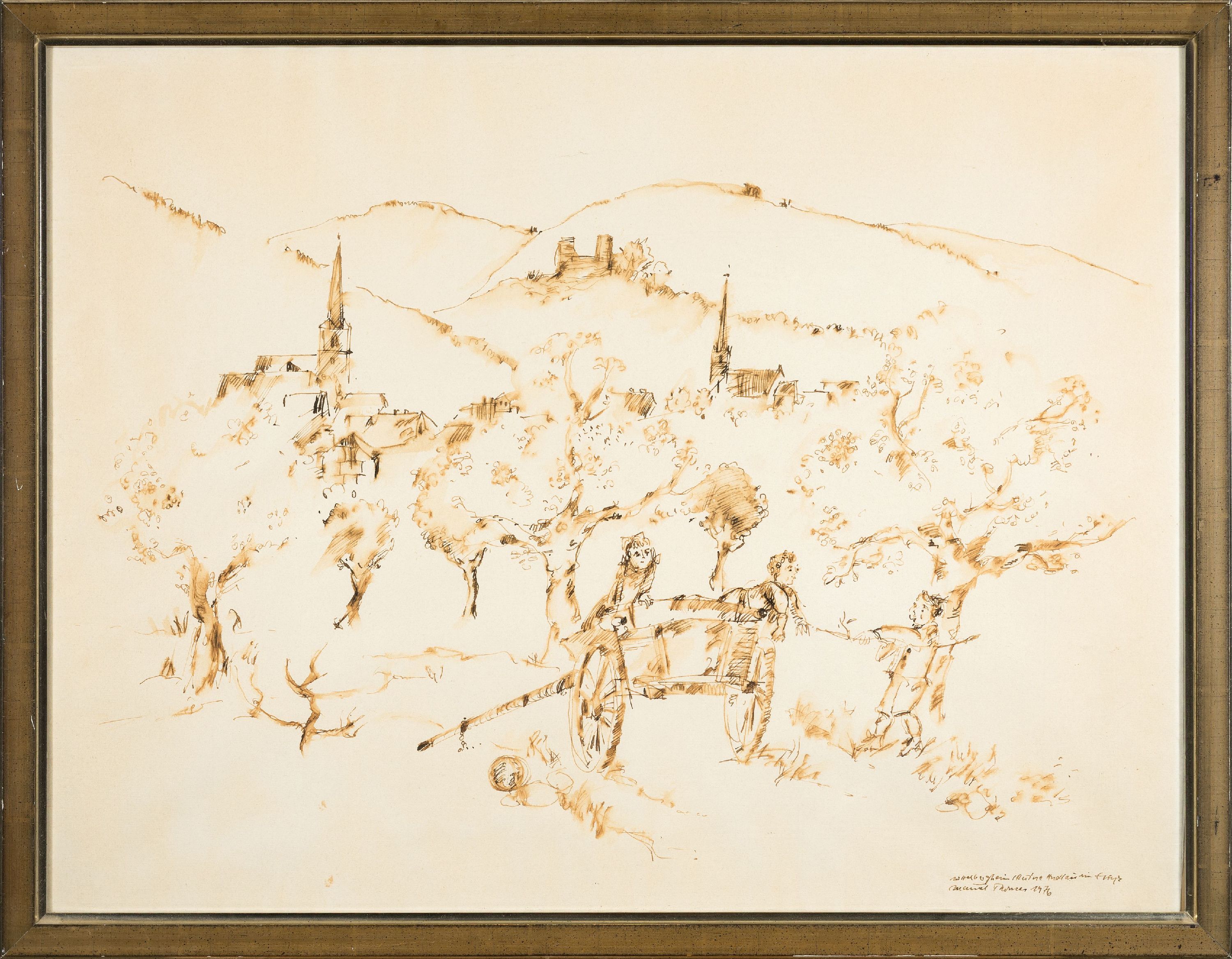 Detail m: Manuel Thomas, geb. 1940 Speyer, ansässig in München, Studium in München und Mainz, Förderpreis des Landes Rheinland-Pfalz und der Stadt München ...