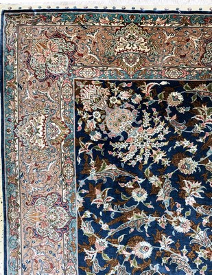 26911275d - Istanbul Seide Türkei, signiert"Chinar", Mitte 20.Jhd, reine Naturseide, ...