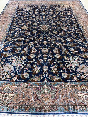 26911275g - Istanbul Seide Türkei, signiert"Chinar", Mitte 20.Jhd, reine Naturseide, ...