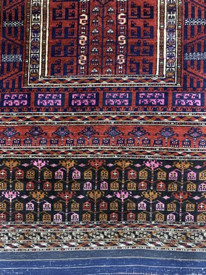 26911291c - Saryk Engsi"Part-Silk"antik, Turkmenistan, 19.Jhd, Wolle mit Seide auf Wolle, ...