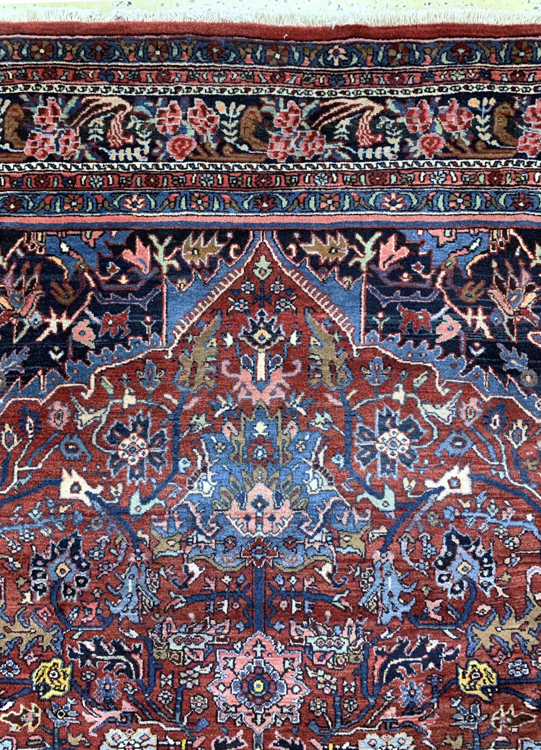 Detail f: Bidjar alt, Persien, Mitte 20.Jhd, Wolle auf Baumwolle, ca. 360 x 264 cm, EHZ: 2