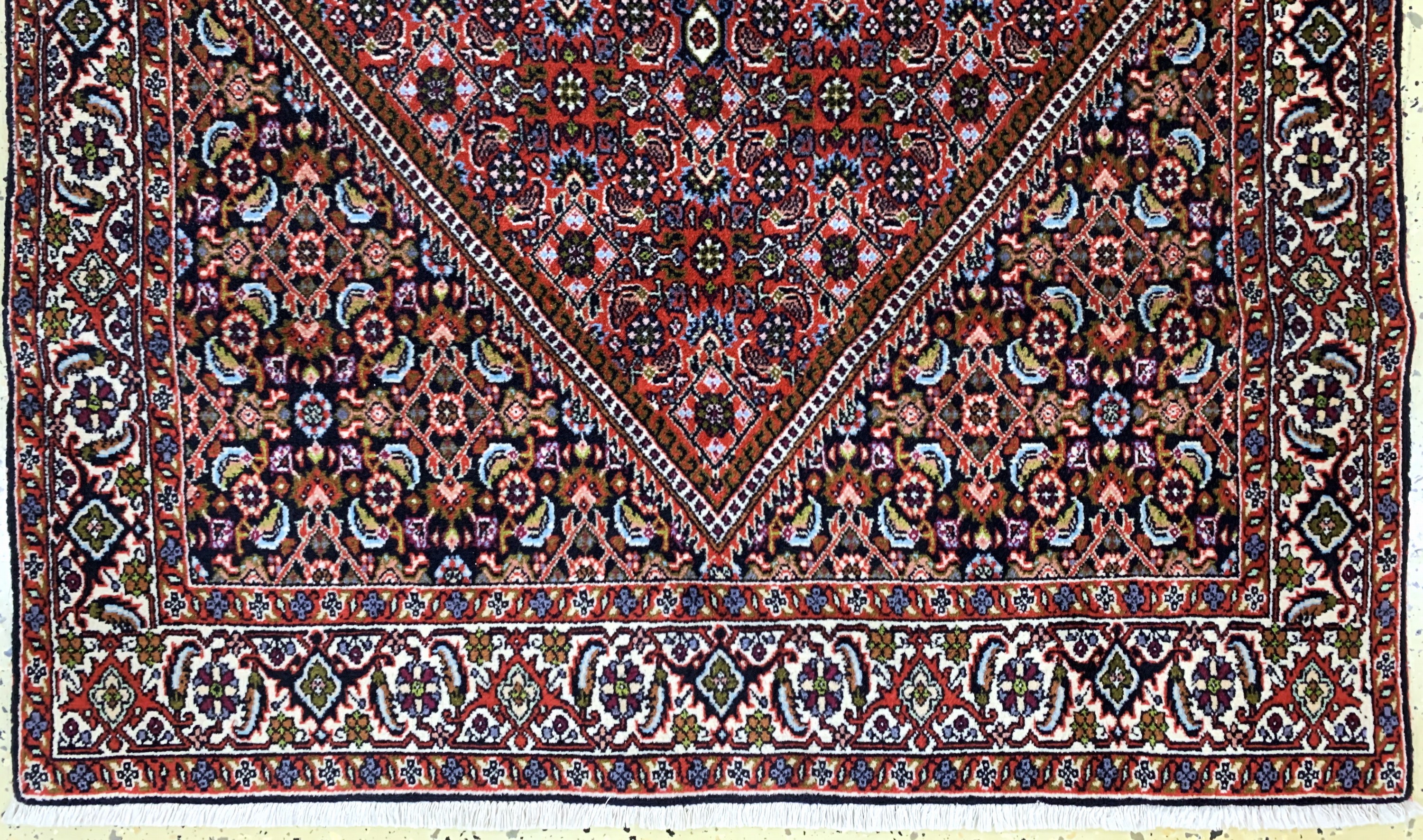 Detail c: Bidjar, Persien, Ende 20.Jhd, Wolle auf Baumwolle, ca. 189 x 110 cm, EHZ: 2