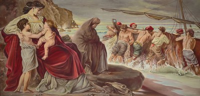 Image Unbekannter Künstler der Mitte des 20. Jh., Kopie nach dem Gemälde Medea von ...