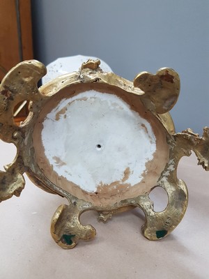 26912646m - Figürlicher Tafelaufsatz, Meissen, um 1740, zwei Putten auf stammähnlichem ...