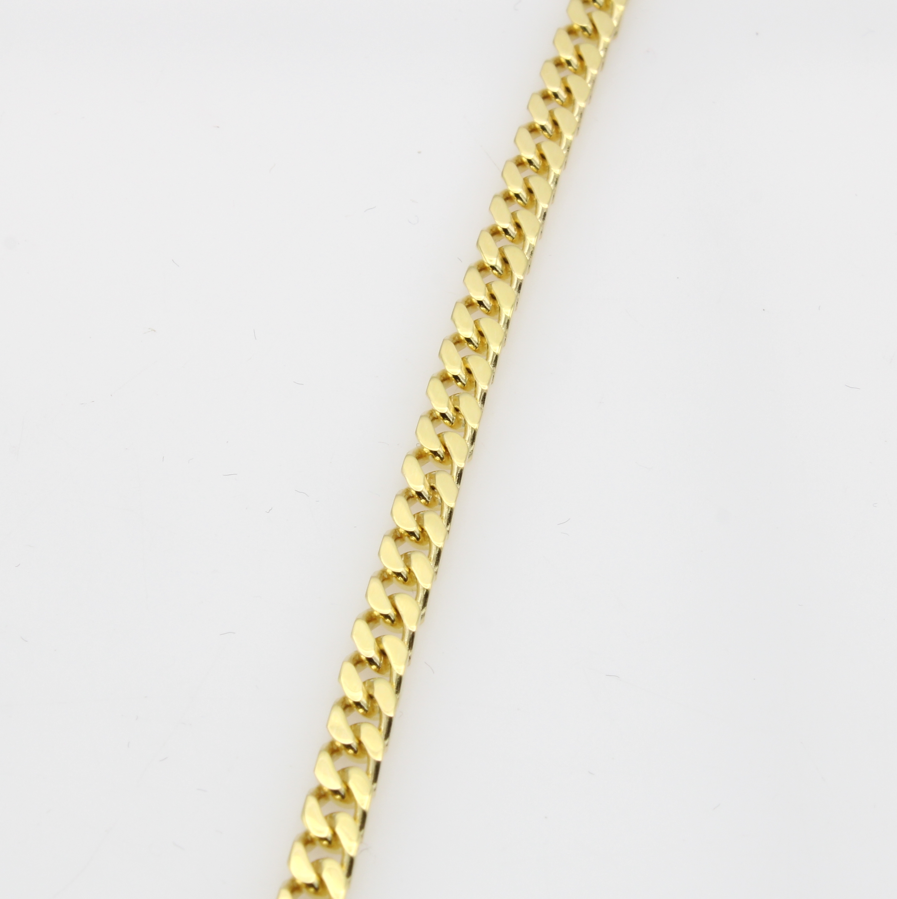 Image 26912765 - Panzerarmband, GG 585/000, Karabinerschl., Br. ca. 4 mm, L. ca. 21 cm