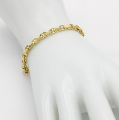 26912743a - Ankerarmband, GG 585/000, Karabinerschl., Breite ca. 4 mm, L. ca. 21 cm