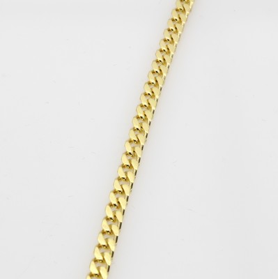 Image Panzerarmband, GG 585/000, Karabinerschl., Breite ca. 4 mm, L. ca. 21 cm