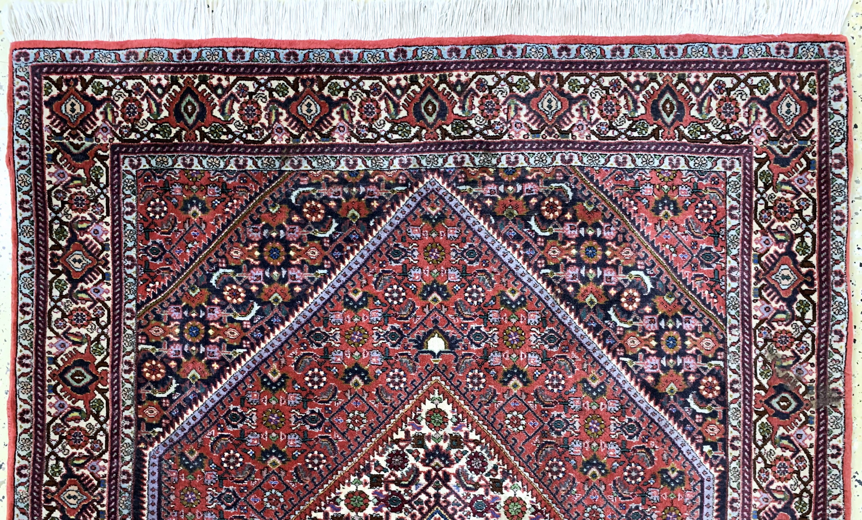 Detail a: Bidjar fein, Persien, Ende 20.Jhd, Korkwolle auf Baumwolle, ca. 179 x 116 cm, Reinigungsbedürftig, EHZ: 2