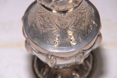 26913436a - Streuer, Augsburg, Ende 18.Jh., Silber, ziseliert, Marken schwer lesbar, ca. 227g, H. 16 ...