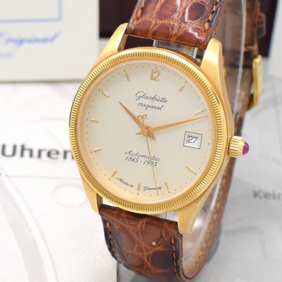 26914022a - GLASHÜTTE Original Jubiläums Herrenarmbanduhr in GG 750/000, Deutschland verk. ...
