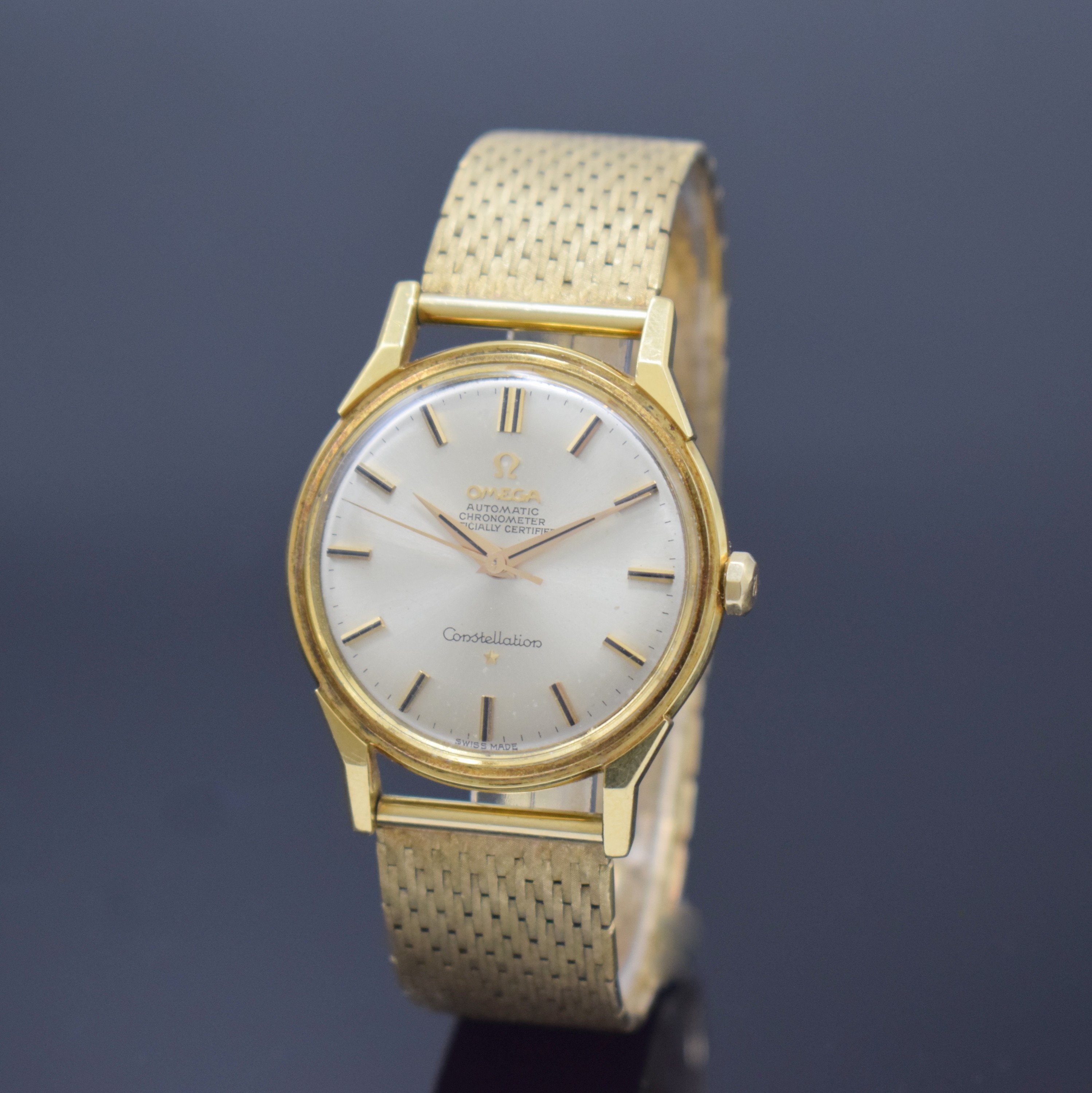Image 26915207 - OMEGA Herrenarmbanduhr Constellation Chronometer in GG 750/000 Referenz 167.005/6 an ...