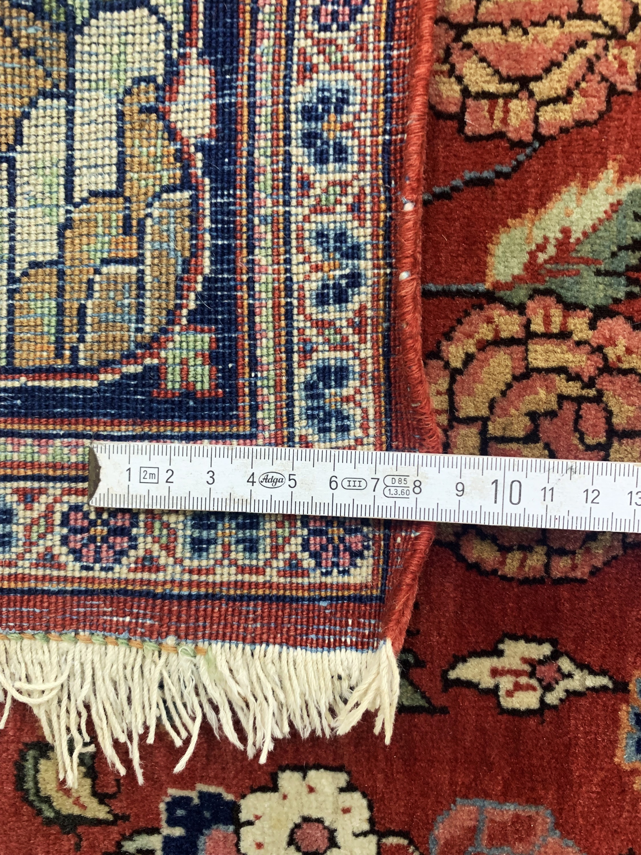 Detail f: Keschan Kork alt, Persien, Anfang 20.Jhd, Korkwolle auf Baumwolle, ca. 205 x 133 cm, gereinigt, EHZ: 2