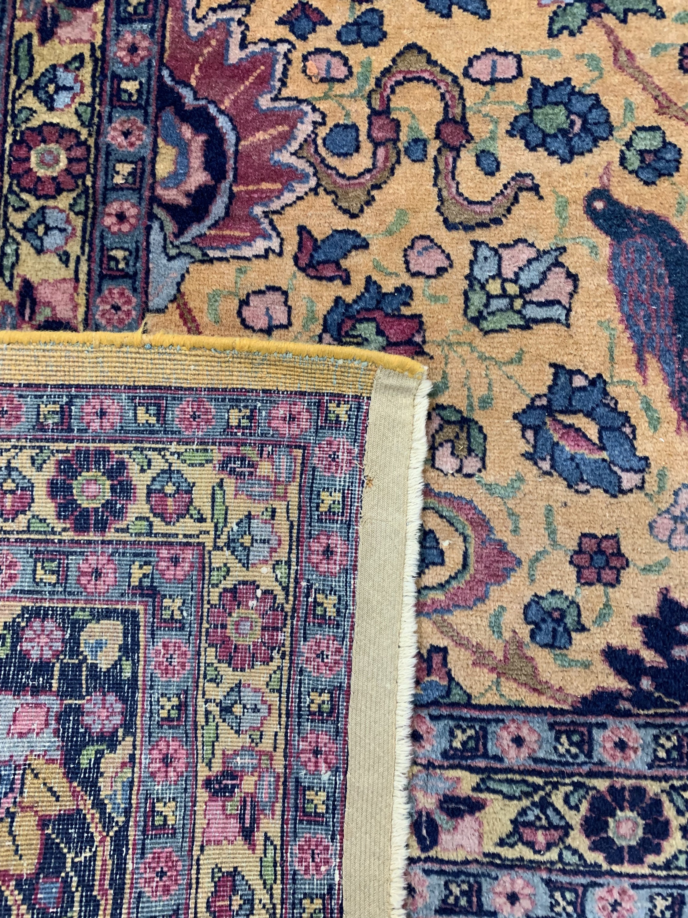 Detail i: Täbriz fein alt, Persien, Anfang 20.Jhd, Wolle auf Baumwolle, ca. 370 x 282 cm, EHZ: 2-3