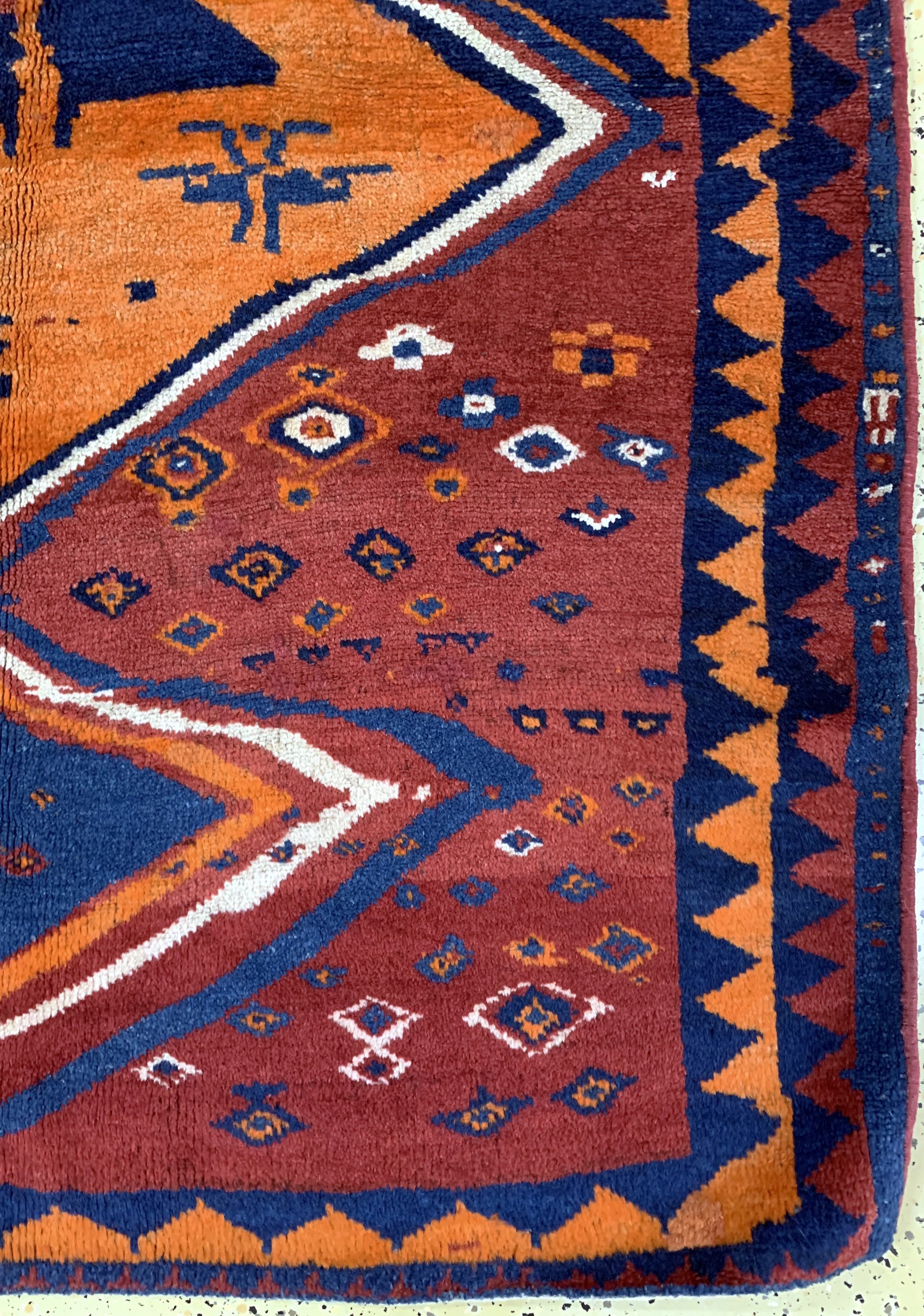 Detail a: Louri Bachtiar, Persien, Anfang 20.Jhd, Wolle auf Baumwolle, ca. 200 x 150 cm, gereinigt, EHZ: 2