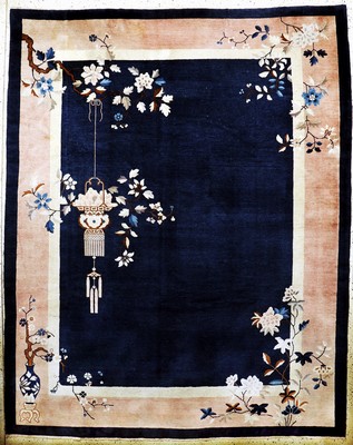 Image Antiker Peking, China, um 1900, Wolle auf Baumwolle, ca. 352 x 282 cm, EHZ: ...