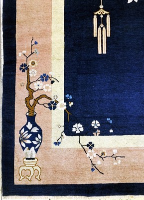 26915727b - Antiker Peking, China, um 1900, Wolle auf Baumwolle, ca. 352 x 282 cm, EHZ: ...