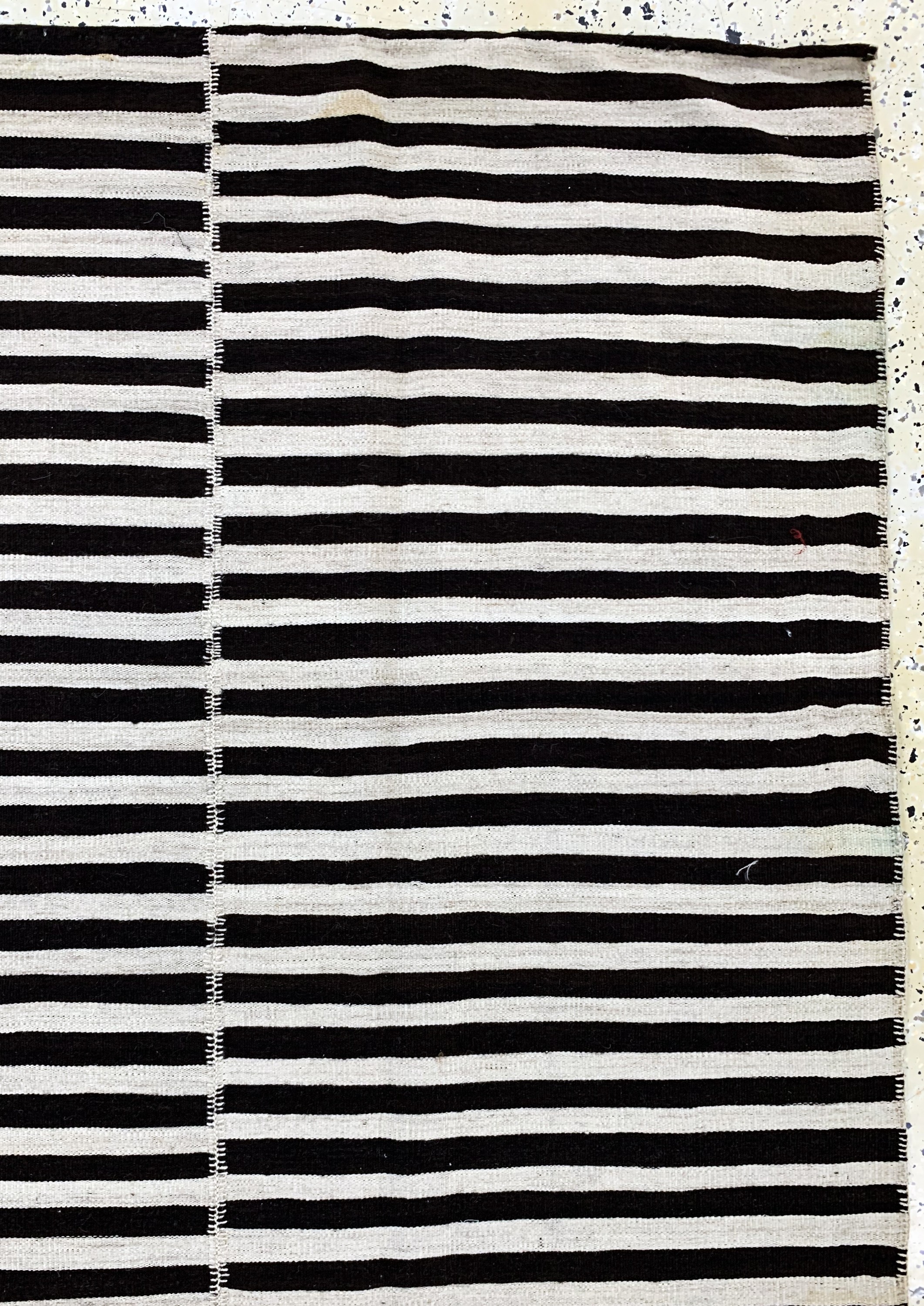 Detail d: Mazandaran Kelim(3 Bahnig), Persien, Mitte 20.Jhd, Wolle auf Wolle, ca. 250 x 200 cm, EHZ: 2