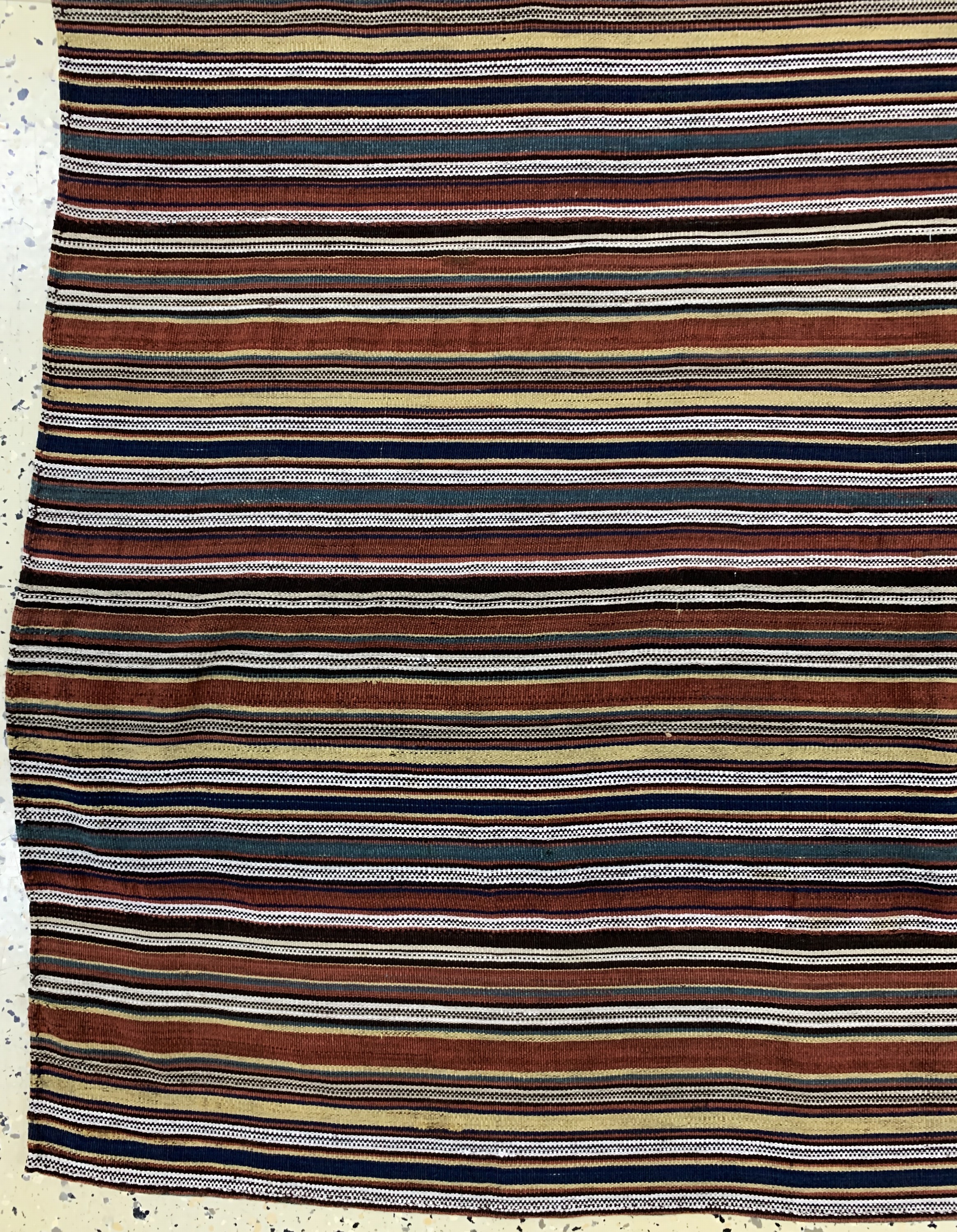 Detail b: Djajim"Nomaden-Decke", Persien, Anfang 20.Jhd, Wolle auf Wolle(6 Bahnig), ca. 160 x 160 cm, EHZ: 2