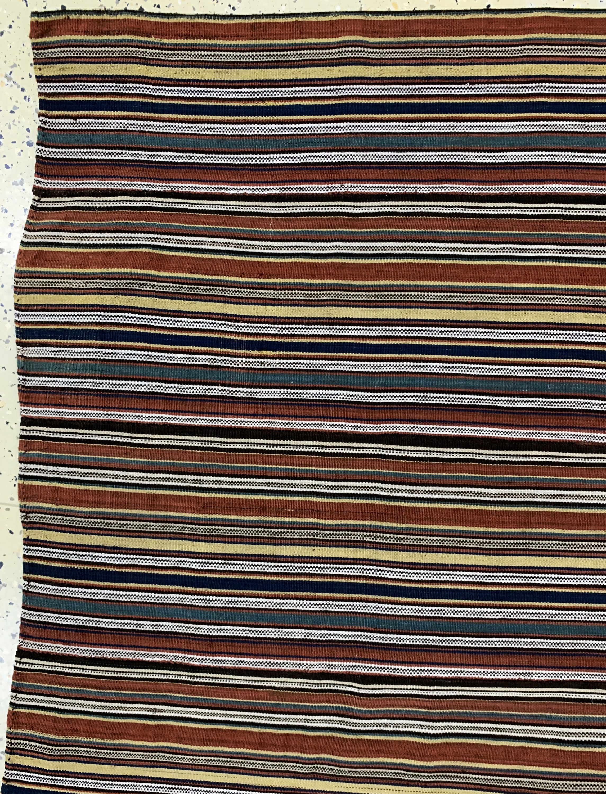 Detail c: Djajim"Nomaden-Decke", Persien, Anfang 20.Jhd, Wolle auf Wolle(6 Bahnig), ca. 160 x 160 cm, EHZ: 2