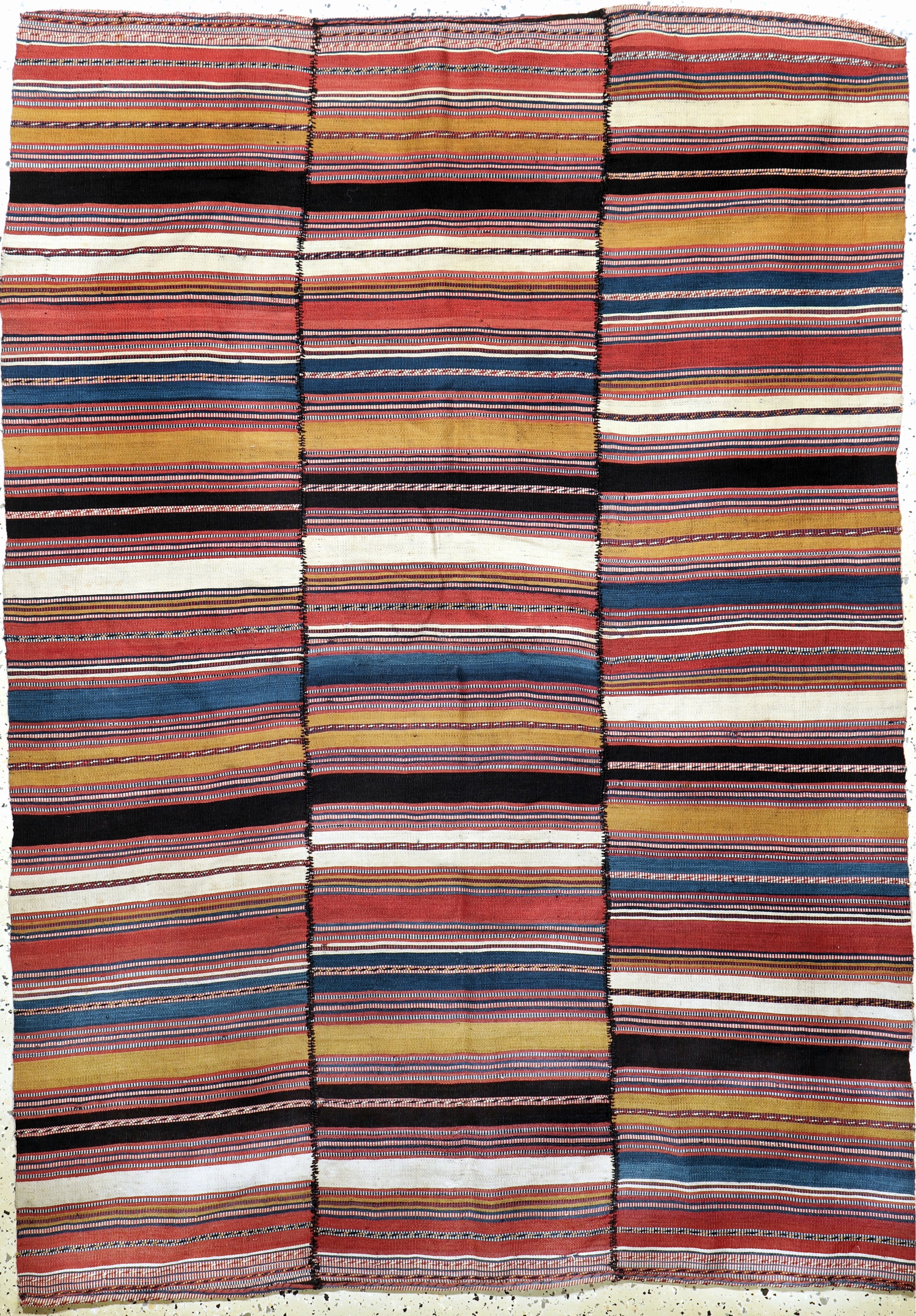 Kelim fein, Persien, Anfang 20.Jhd, Wolle auf Wolle(3 Bahnig), ca. 200 x 140 cm, EHZ: 2