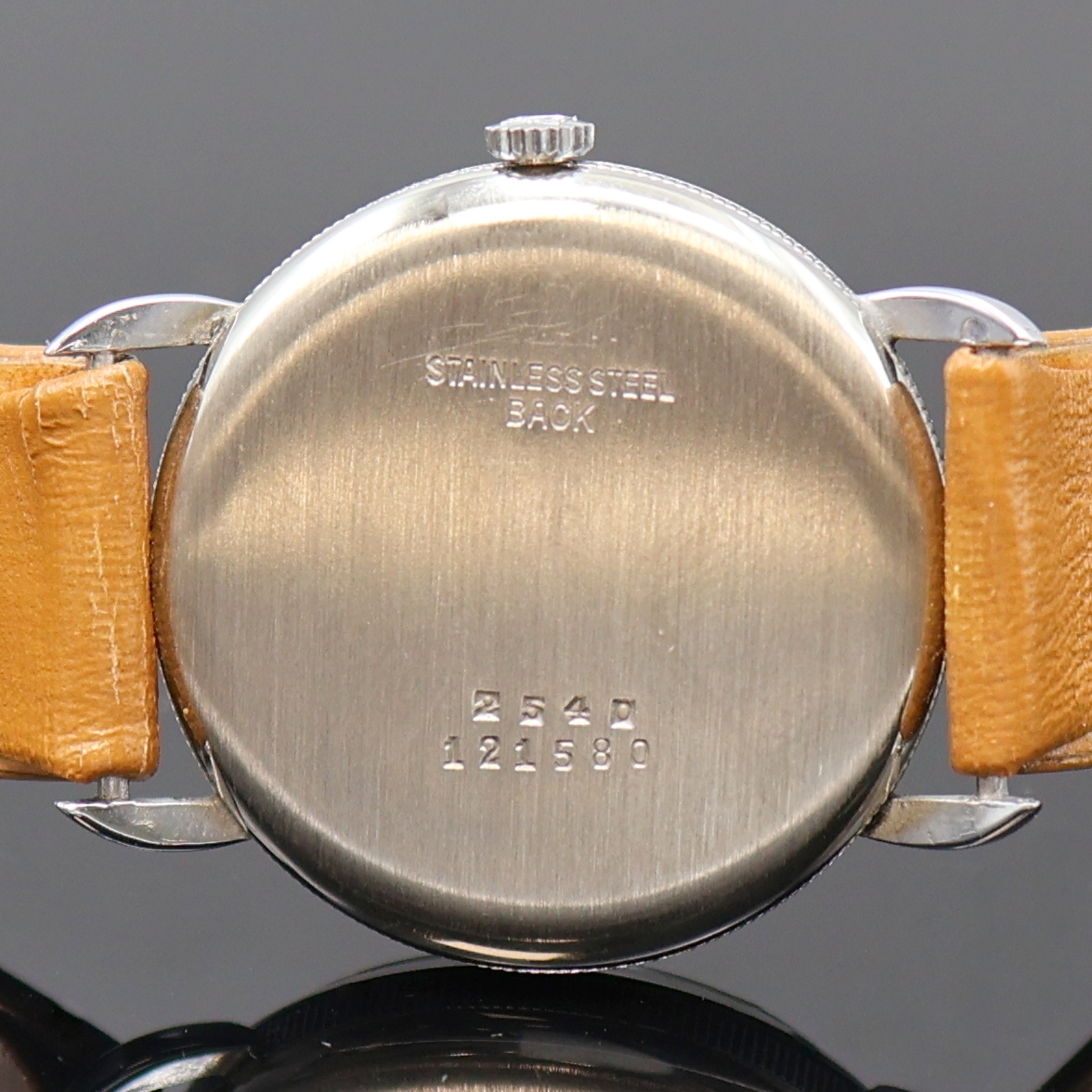 Detail m: Konvolut: 8 teils außergewöhnlichen Armbanduhren, Schweiz um 1938-1975, Handaufzug/Automatik, Geh. 2x Stahl, 2x verg. m. Stahlboden, 3x verschr., ...