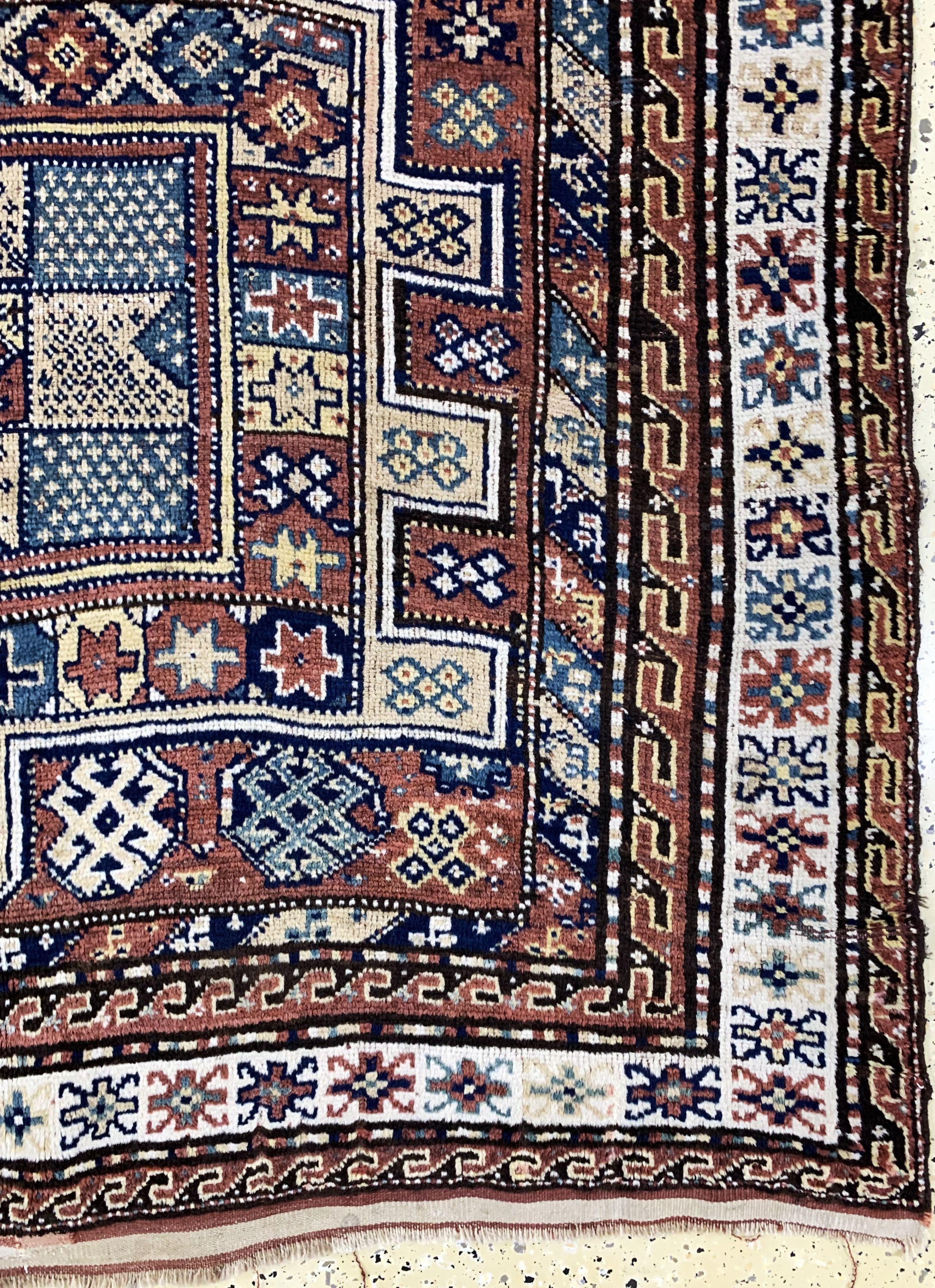 Detail a: Khorasan Kordi antik, Persien, um 1900, Wolle auf Wolle, ca. 270 x 170 cm, EHZ: 2