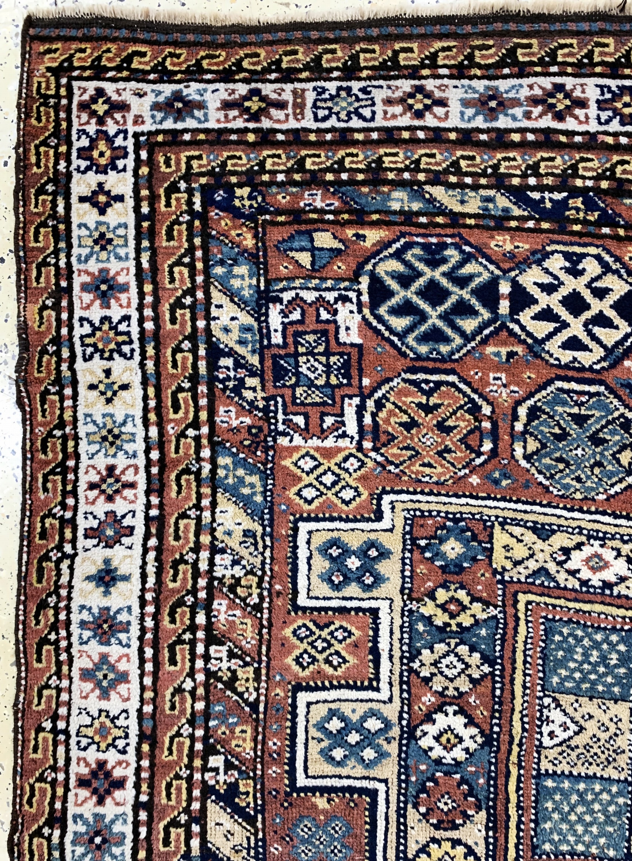 Detail c: Khorasan Kordi antik, Persien, um 1900, Wolle auf Wolle, ca. 270 x 170 cm, EHZ: 2