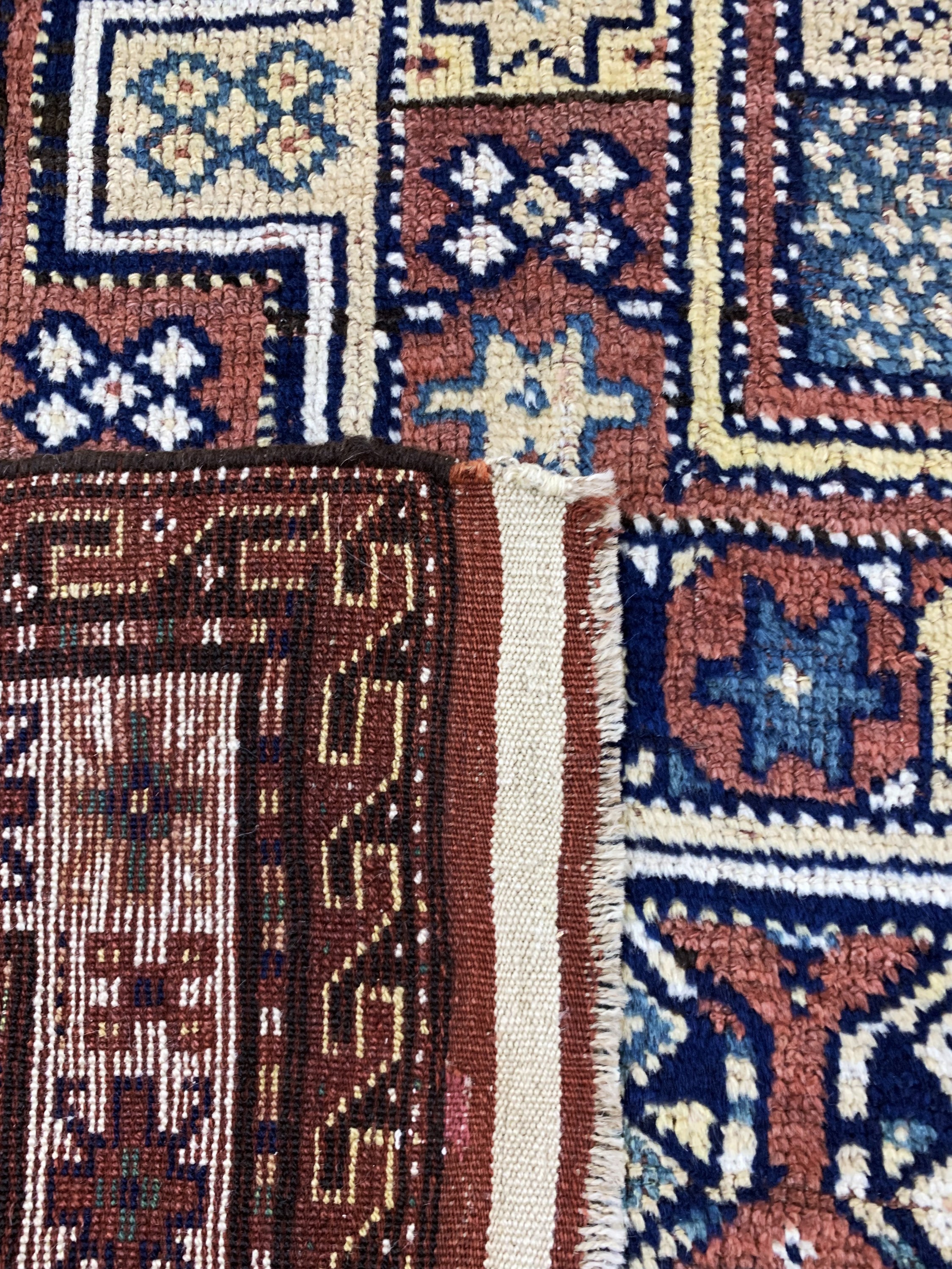 Detail f: Khorasan Kordi antik, Persien, um 1900, Wolle auf Wolle, ca. 270 x 170 cm, EHZ: 2