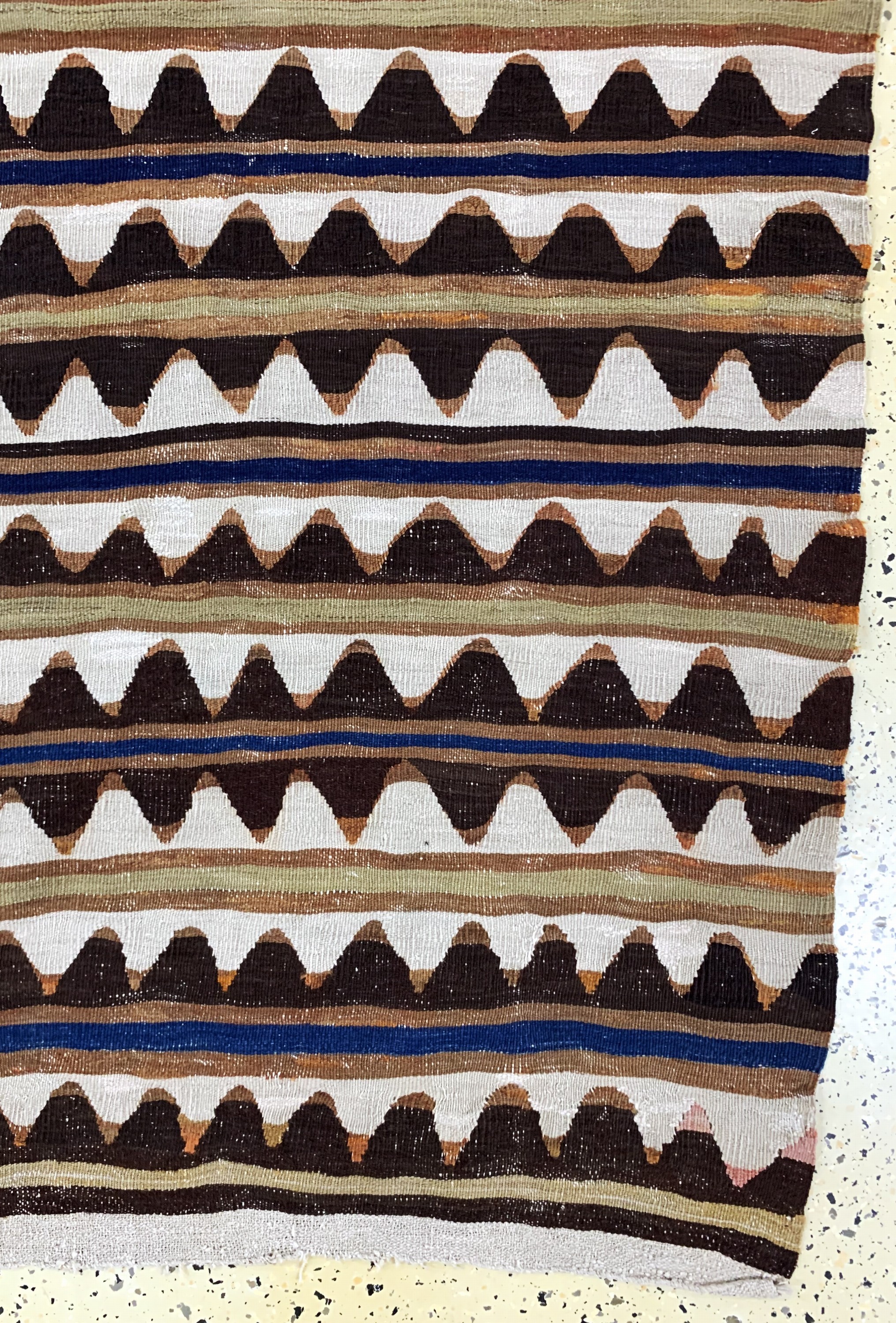 Detail a: Shahsawan Kelim, Persien, Anfang 20.Jhd, Wolle auf Wolle(2 Bahnig), ca. 195 x 180 cm, EHZ: 2