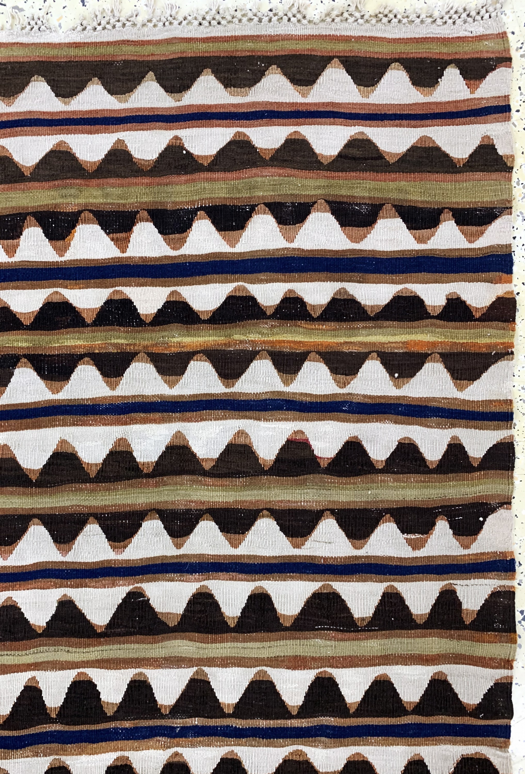 Detail d: Shahsawan Kelim, Persien, Anfang 20.Jhd, Wolle auf Wolle(2 Bahnig), ca. 195 x 180 cm, EHZ: 2