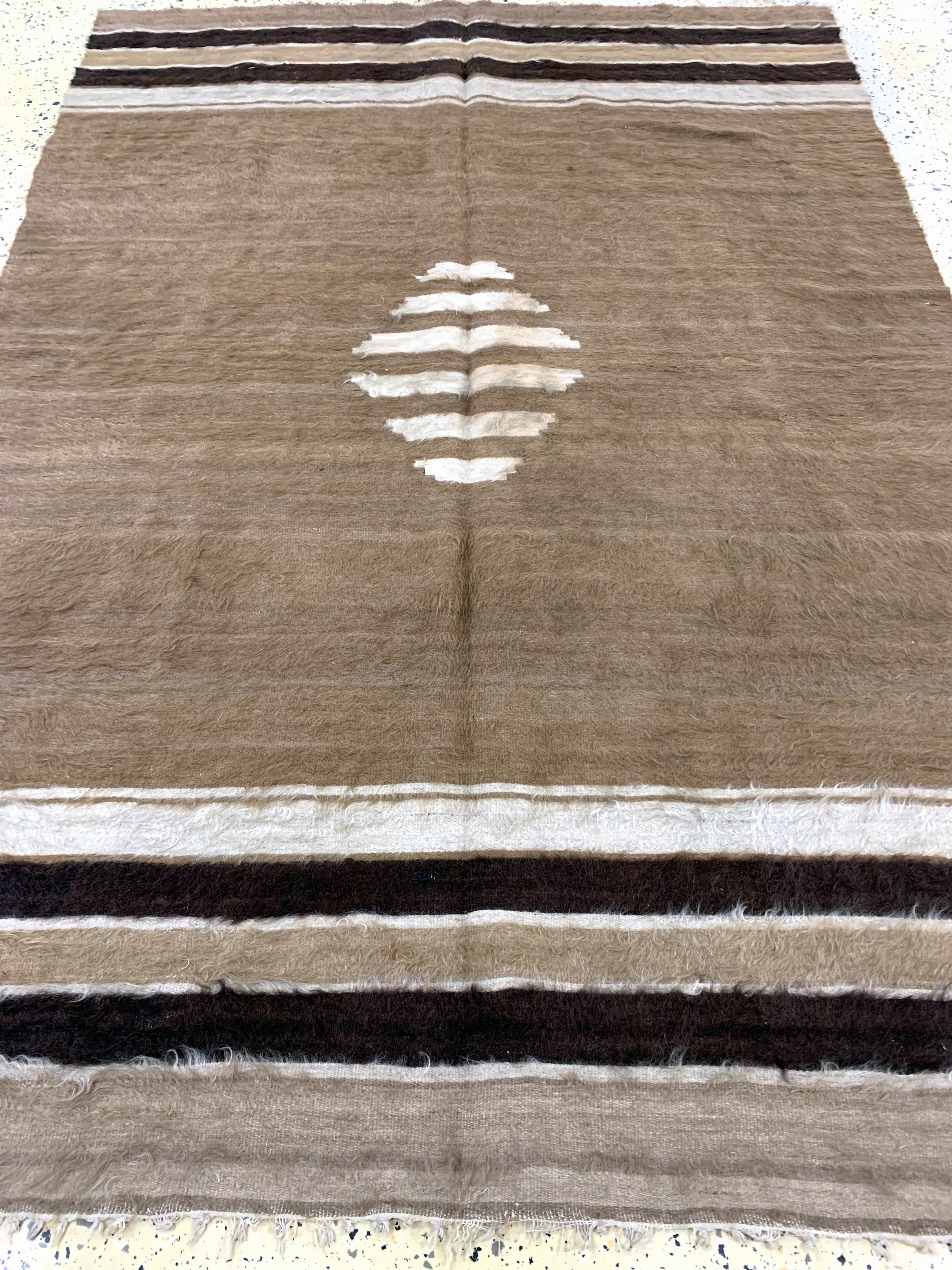 Detail d: Siirt Kelim, Türkei, Anfang 20.Jhd, Ziegenhaar auf Baumwolle, ca. 200 x 140 cm, EHZ: 2-3