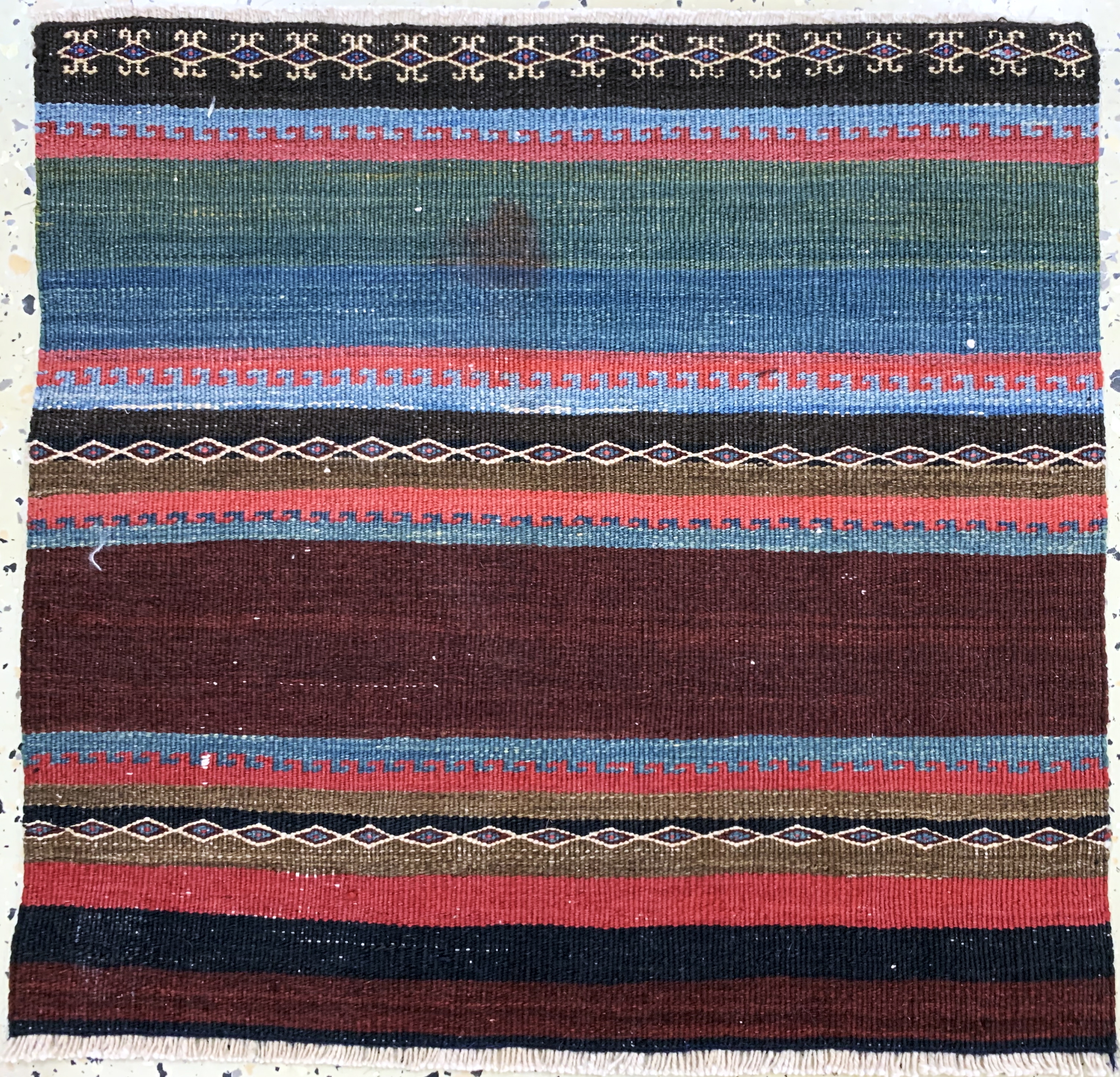 Detail b: Konvolut 8 Taschenfronten, Persien & Türkei, Anfang 20.Jhd, Wolle auf Wolle, ca. 100 x 44 cm, EHZ: 2-3