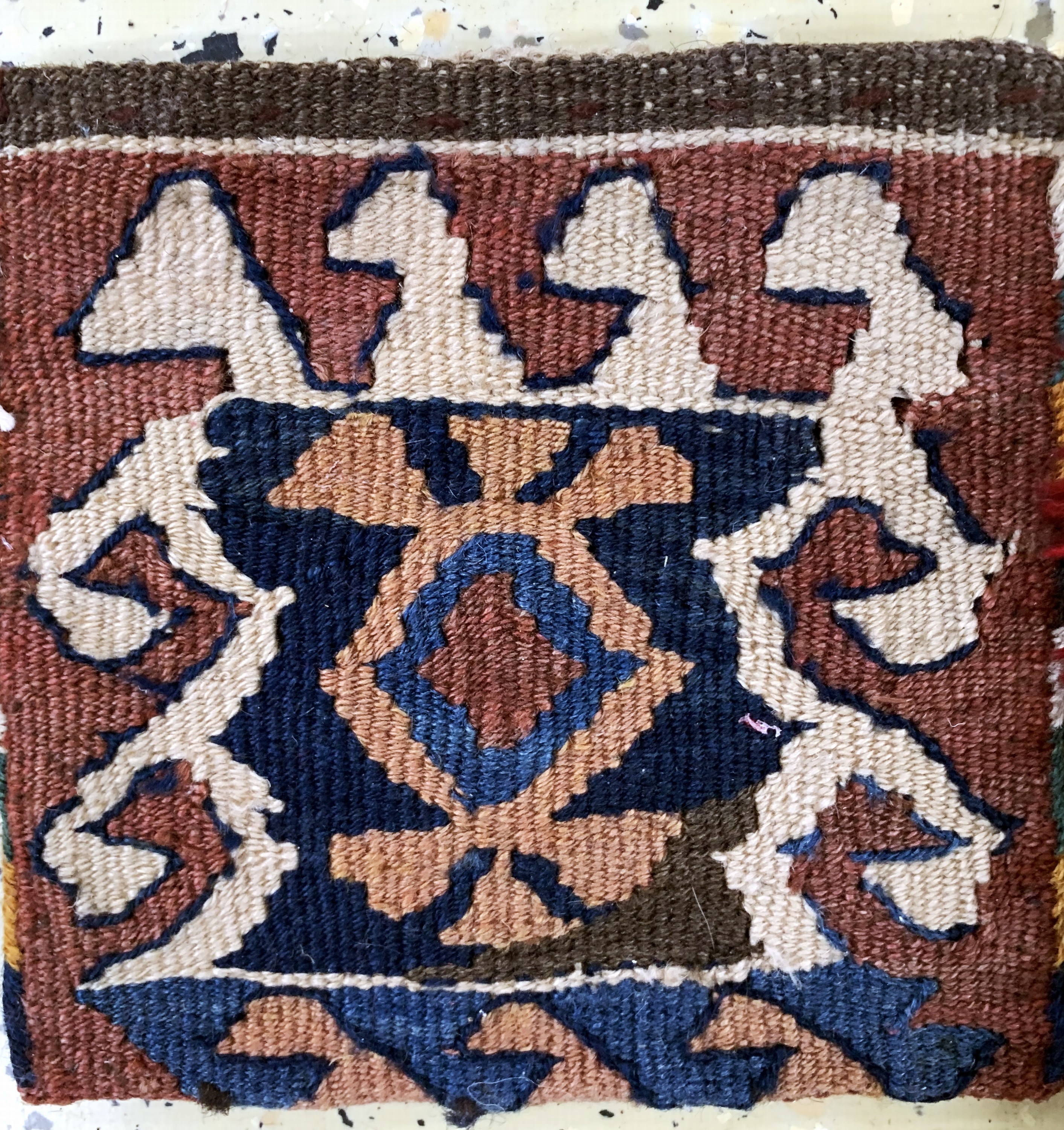 Detail f: Konvolut 7 Taschen, Persien, Anfang 20.Jhd, Wolle auf Wolle, ca. 57 x 30 cm, EHZ: 2-3