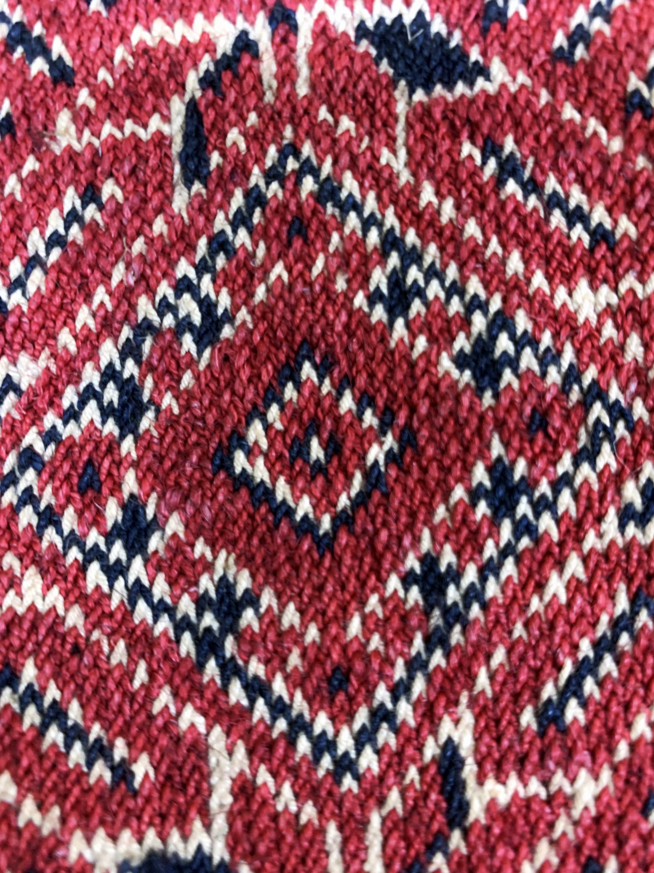 Detail f: Konvolut 4 Stickereien (Armstulpen), Uzbekistan, Anfang 20.Jhd, Wolle auf Wolle, ca. 38 x 36cm, EHZ: 2