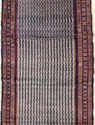 26915903b - Antiker Khamseh, Persien, 19.Jhd, Wolle aufWolle, ca. 460 x 117 cm, gereinigt, EHZ: ...
